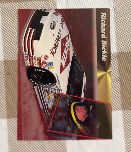 1994 Pro Set Power Racing #76 Richard Bickle — front