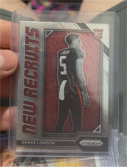 2022 Panini Prizm New Recruits #NR-4 Drake London — front