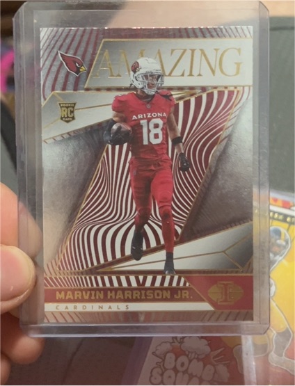 2024 Panini Illusions Amazing #3 Marvin Harrison Jr. — front