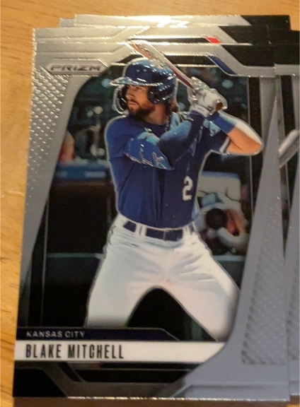 2025 Panini Prizm #64 Blake Mitchell — front