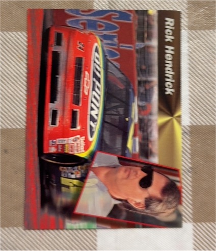 1994 Pro Set Power Racing #92 Rick Hendrick — front