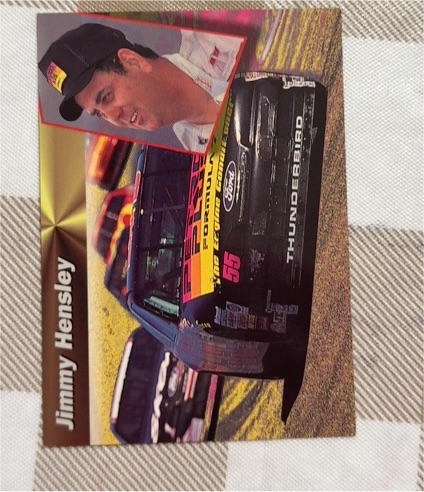 1994 Pro Set Power Racing #94 Jimmy Hensley — front
