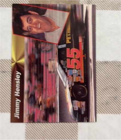 1994 Pro Set Power Racing #93 Jimmy Hensley — front