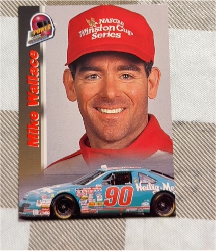 1994 Pro Set Power Racing #PP30 Mike Wallace — front