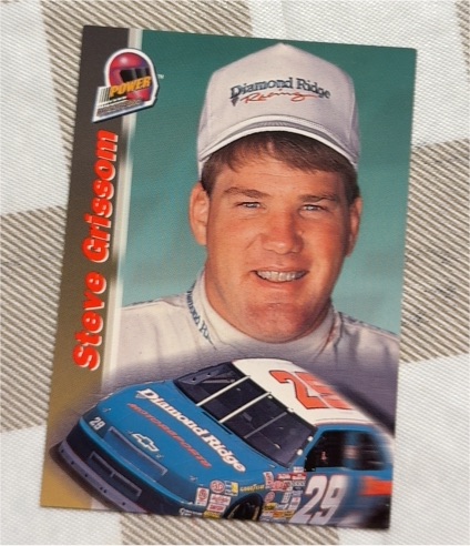 1994 Pro Set Power Racing Power Prospects #PP28 Steve Grissom — front