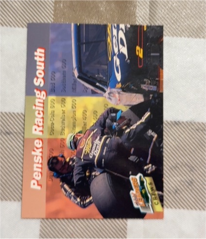 1994 Pro Set Power Racing #SL54 Penske Racing South — front