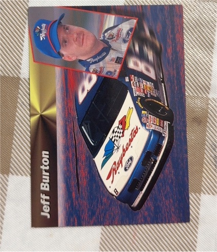 1994 Pro Set #130 Jeff Burton — front