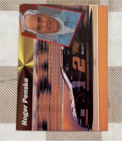 1994 Pro Set Power Racing #124 Roger Penske — front