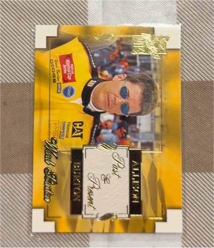 2002 Press Pass VIP #42 Ward Burton — front