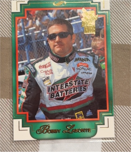 2002 Press Pass VIP #8 Bobby Labonte — front