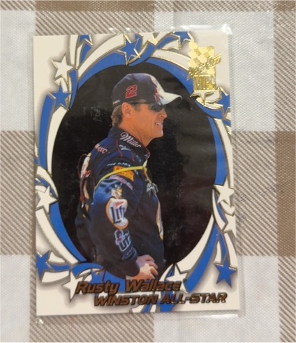 2002 Press Pass VIP #X31 Rusty Wallace Winston All-Star — front