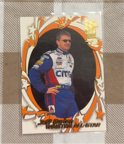 2002 Press Pass VIP #35 Jeff Burton — front