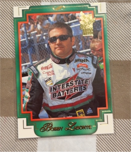 2002 Press Pass VIP #8 Bobby Labonte — front