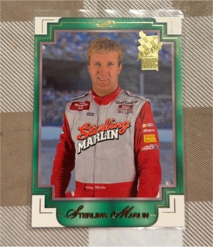 2002 Press Pass VIP #14 Sterling Marlin — front