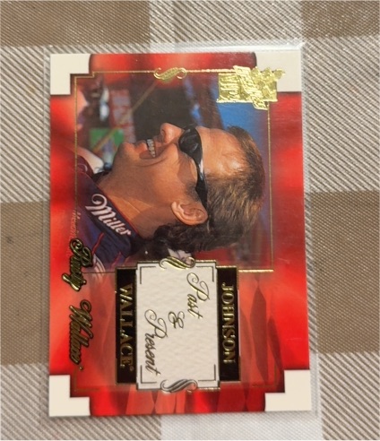 2002 Press Pass VIPS #X44 Darrell Waltrip Johnson Past & Present — front