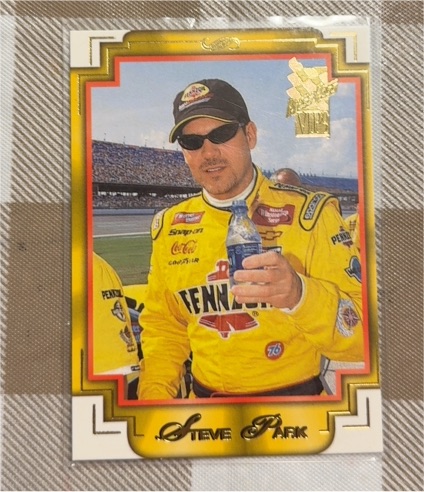 2002 Press Pass VIP #1 Steve Park — front