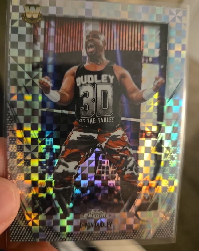 2026 Topps Chrome WWE #198 D-Von Dudley — front