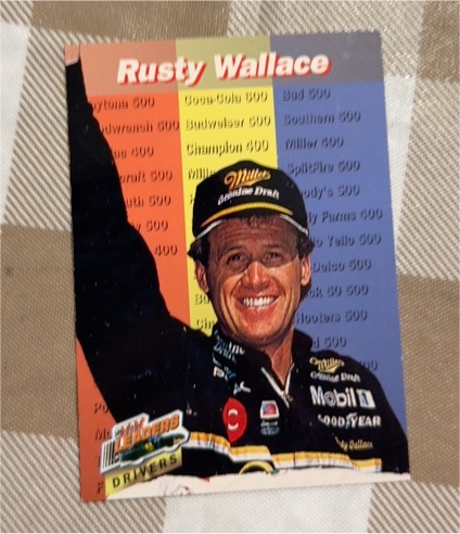 1994 Pro Set Power #SL39 Rusty Wallace — front