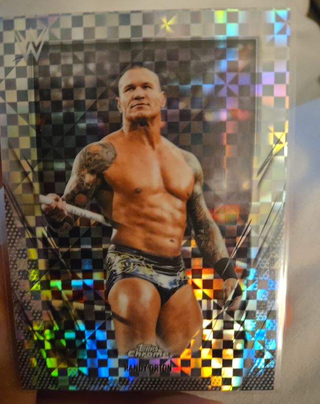 2026 Topps Chrome WWE #72 Randy Orton — front