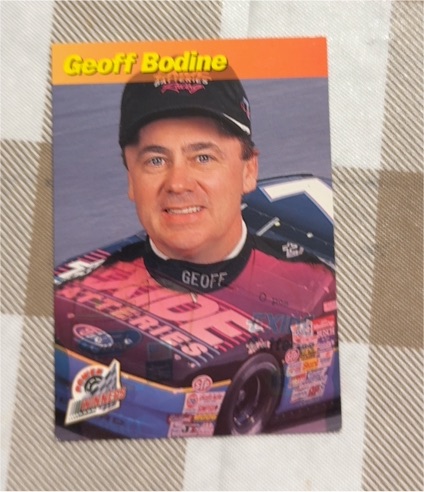 1994 Pro Set Power #PW24 Geoff Bodine — front