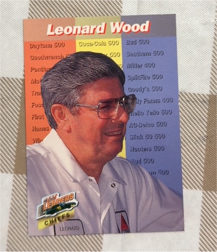 1994 Power #SL47 Leonard Wood — front
