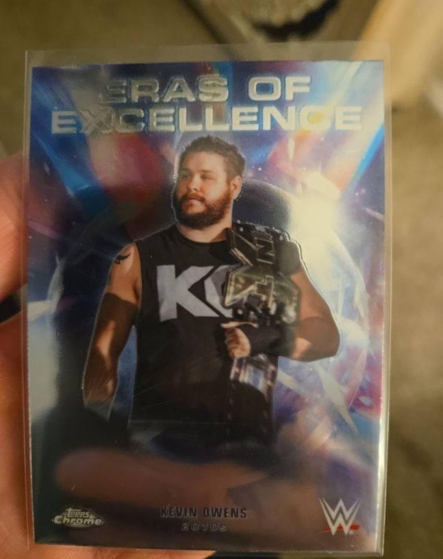 2026 Topps Chrome WWE Eras Of Excellence #ERA-17 Kevin Owens — front