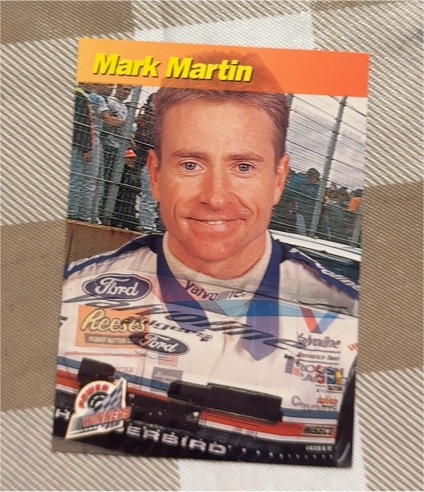 1994 Pro Set Power Winners #PW20 Mark Martin — front