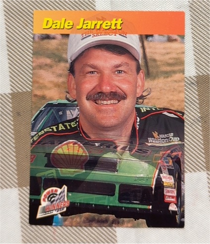 1994 Pro Set Power Winners #PW19 Dale Jarrett — front
