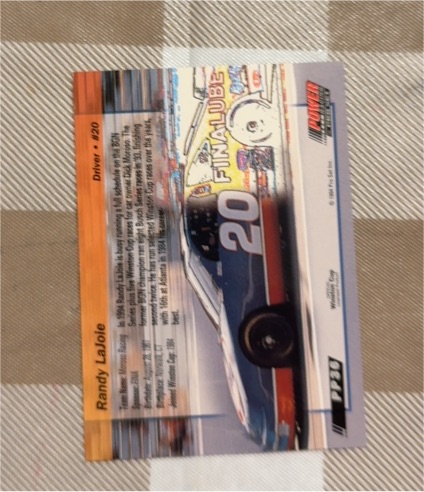 1994 Finish Line #20 Randy Lajoie — front