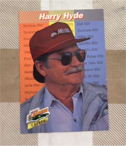 1994 Pro Set Power #SL50 Harry Hyde — front