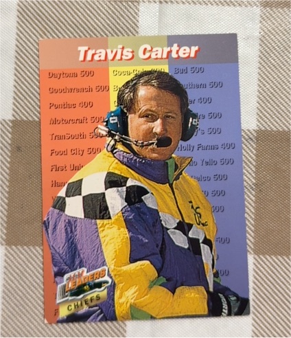1994 Pro Set Power #SL52 Travis Carter — front