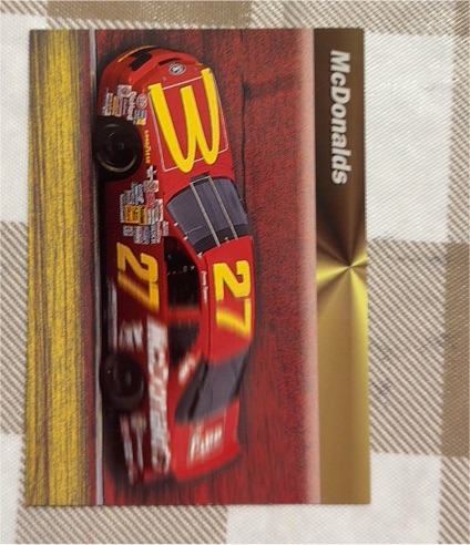 1994 Pro Set Power #142 Jimmy Spencer McDonalds — front