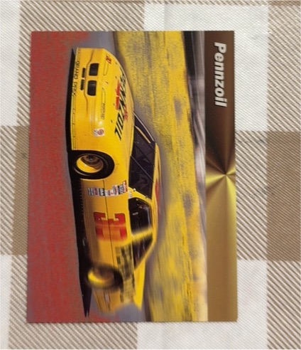 1994 Pro Set #143 Michael Waltrip Pennzoil Racing Car — front