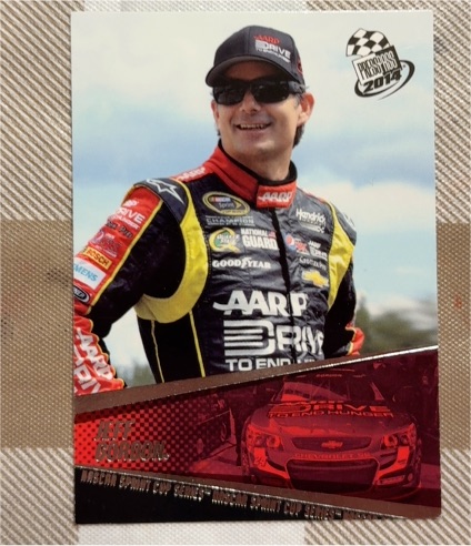 2014 Press Pass #12 Jeff Gordon — front