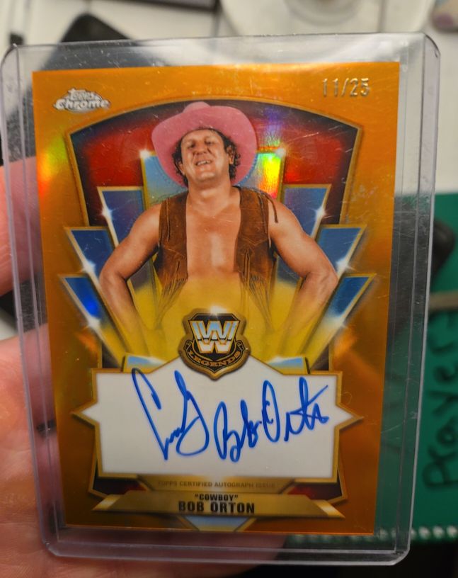 2025 Topps Chrome WWE Legends #85TL-BO Bob Orton — front