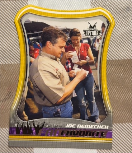2005 Press Pass Optima Fan Favorite #FF20 Joe Nemechek — front