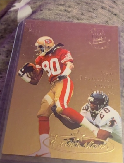 1995 Fleer Ultra #524 Jerry Rice — front