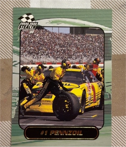 2000 Press Pass Stealth #2 #1 Pennzoil Crew Chief — front