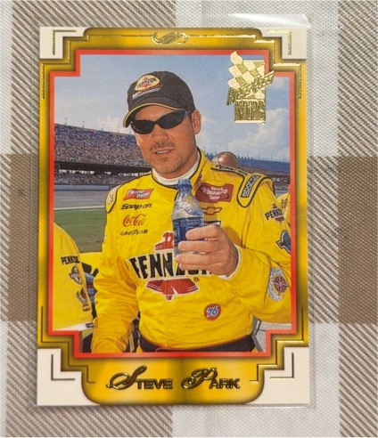 2002 Press Pass VIP #1 Steve Park — front