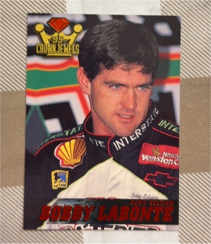 1995 Wheels Crown Jewels #07 Bobby Labonte — front