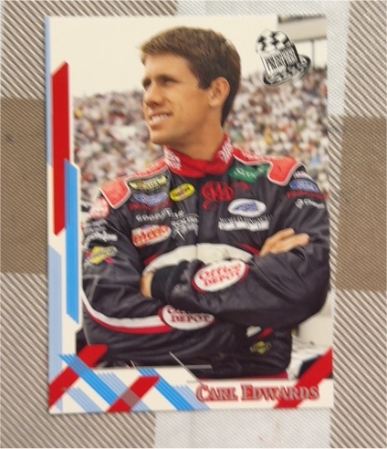 2006 Press Pass Blaster Target #CEB Carl Edwards — front