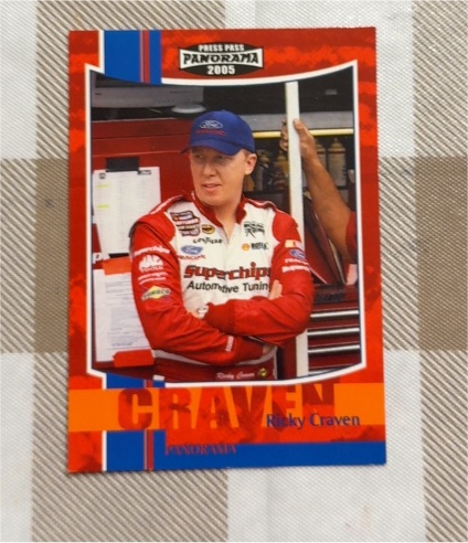 2005 Press Pass #24 Ricky Craven — front