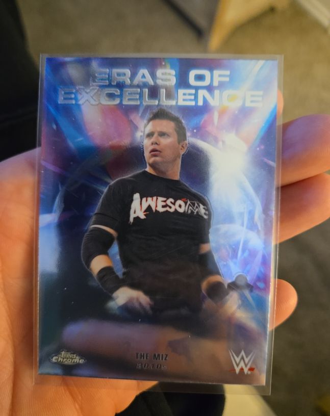 2026 Topps Chrome WWE #ERA-1 The Miz Eras Of Excellence — front