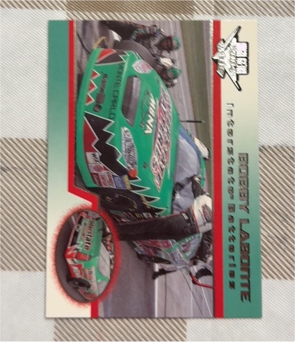 2003 Press Pass Stealth Red Foil Interstate Batteries Bobby Labonte — front
