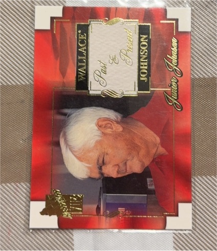 2002 Press Pass VIP Past & Present #45 Junior Johnson — front