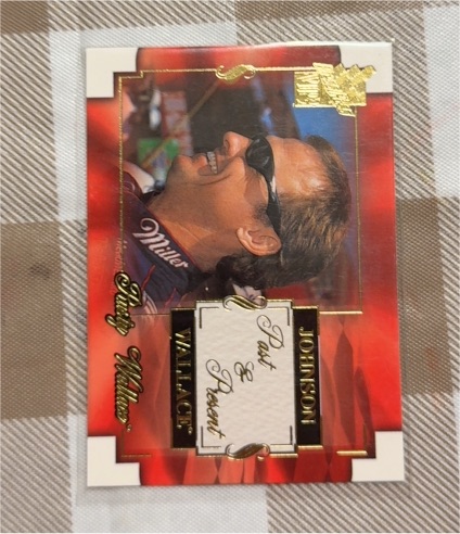 2002 Press Pass VIP Past & Present #44 Rusty Wallace Junior Johnson — front