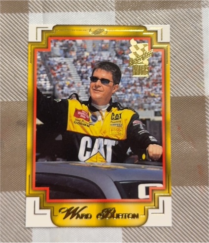 2002 Press Pass VIP #10 Ward Burton — front