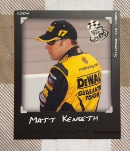 2004 Press Pass Snapshots #SS12 Matt Kenseth — front