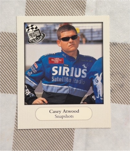 2003 Press Pass Snapshots #SS2 Casey Atwood — front