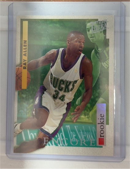 1996-97 Fleer Ultra Encore #265 Ray Allen Rookie — front